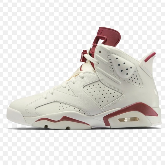 Nike AIR JORDAN VI MAROON Sneskers